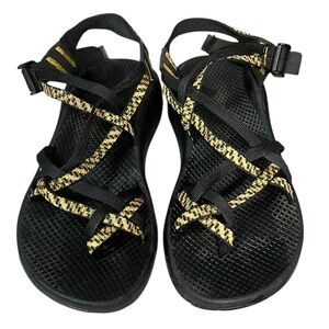 Chaco ZX/2 Yampa yellow and black outdoor hiking sandals
